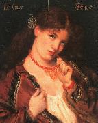 Dante Gabriel Rossetti Joli Coeur Norge oil painting reproduction